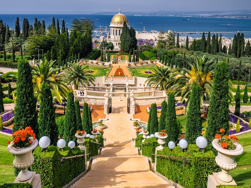 bahai gardens haifa