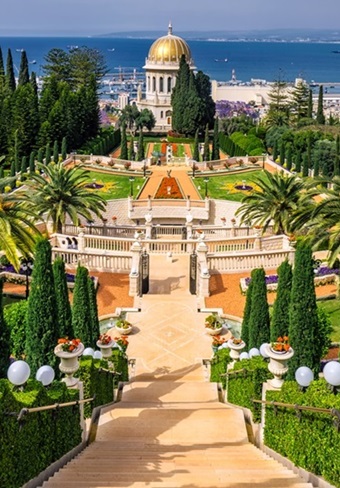 bahai gardens haifa tour shutterstock