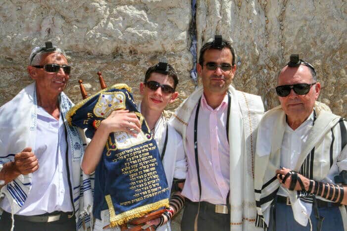 Bar-Mitzvah western wall
