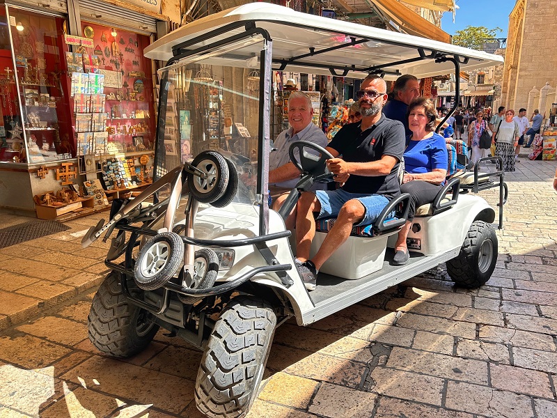 jeruslaem golf cart