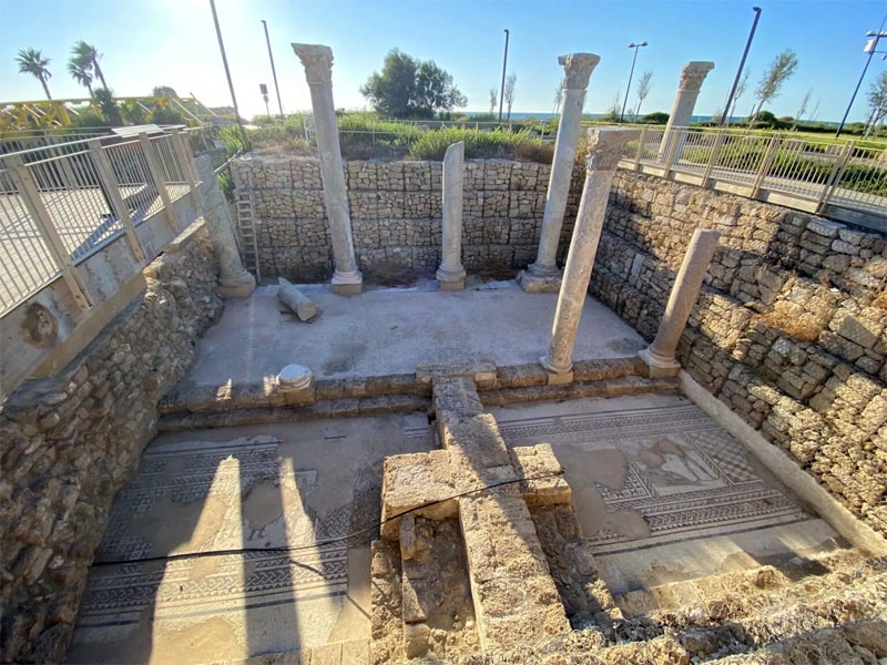 new caesarea excavations
