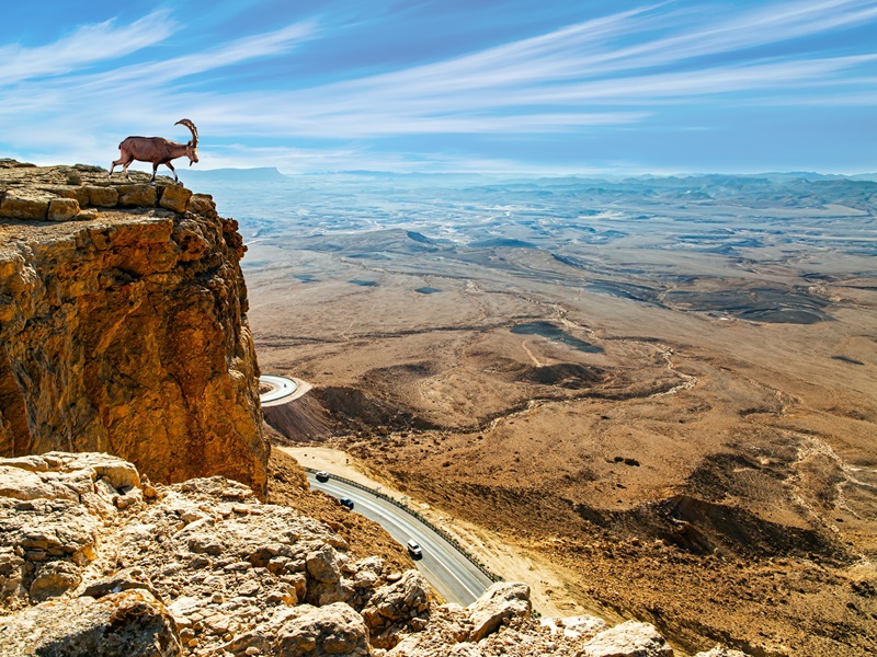 Ramon crater shuttestock