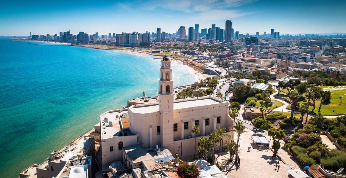 tel-aviv aerial shutterstock